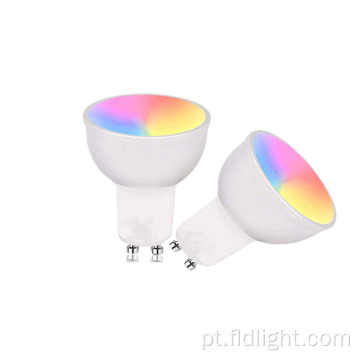 Lâmpada LED inteligente RGB com controle remoto de mudança